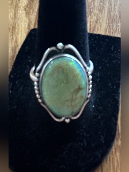 Jewelry - Monarch opal and sterling silver marked 925 ring